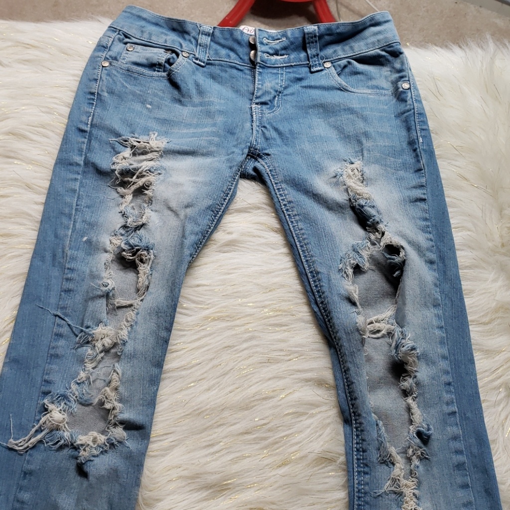 Aviva Destroyed Pants